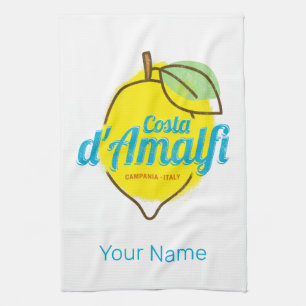 Amalfi Coast Lemon Italië  Costa d'Amalfi Theedoek