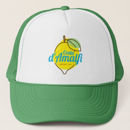 Amalfi Coast Lemon Italië  Costa d'Amalfi Trucker Pet (Voorkant)
