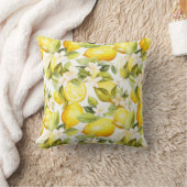 Amalfi Coast Lemon Pattern Kussen (Deken)