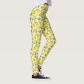 Amalfi Coast Lemon Pattern Leggings (Rechts)