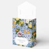 Amalfi Coast Lemon Tegels Italië Huwelijk Bedankdoosjes (Geopend)