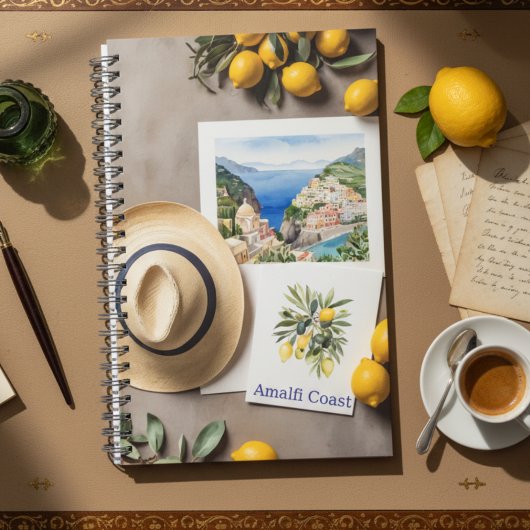 Amalfi Coast Lemon & Travel Notitieboek