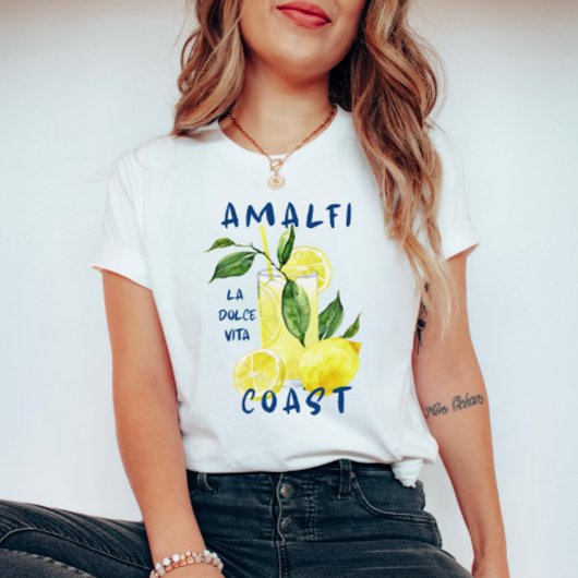 Amalfi Coast Lemonade – La Dolce Vita Summer Italy T-shirt