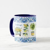 Amalfi Coast Lemons Truck Mok (Voorkant links)