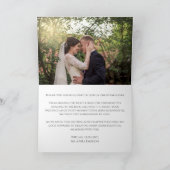 Amalfi Coast Lemons | Uw foto en tekst Bedankkaart (Binnen)