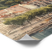 Amalfi Coast Lemons Wedding Welcome Sign Poster (Hoek)