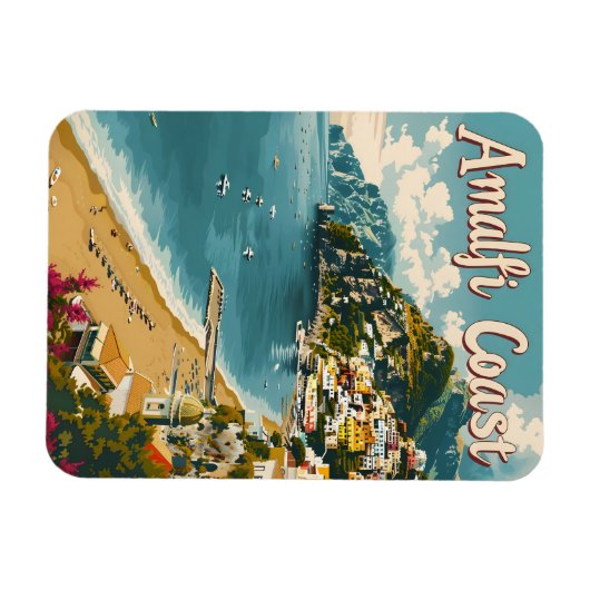 Amalfi Coast Magneet (Horizontaal)