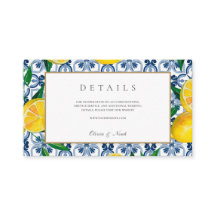 Amalfi Coast Mediterraanse citroen Tegels Details