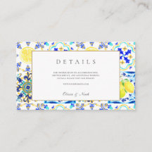 Amalfi Coast Mediterraanse citroen Tegels Details