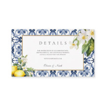 Amalfi Coast Mediterraanse citroen Tegels Details