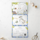 Amalfi Coast | Mediterrane routekaart Drieluik Programma (Binnen)