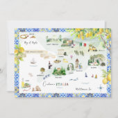 Amalfi Coast | Mediterrane routekaart Kaart (Voorkant)