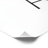 Amalfi Coast Minimalist Line Art Foto Afdruk (Hoek)