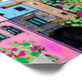 Amalfi Coast of Italy Digital Art Traditional Poster (Hoek)