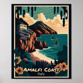 Amalfi Coast  ontwerp Poster