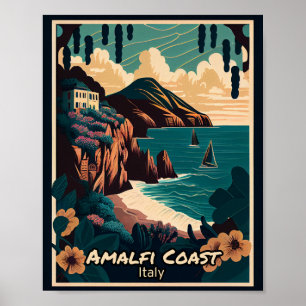 Amalfi Coast  ontwerp Poster