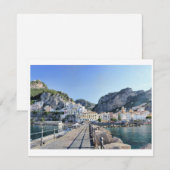 Amalfi Coast Port Feestdagenkaart (Voorkant / Achterkant)