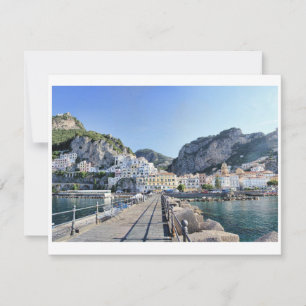 Amalfi Coast Port Feestdagenkaart