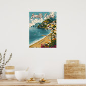 Amalfi Coast Poster (Keuken)