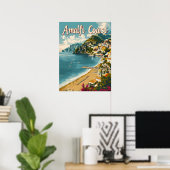 Amalfi Coast Poster (Thuiskantoor)