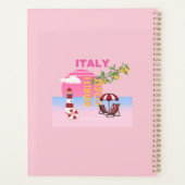 Amalfi Coast, Preppy Reizen, Roze Planner (Achterkant)