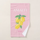 Amalfi Coast, Preppy Room, Roze Bad Handdoek (Handdoek)