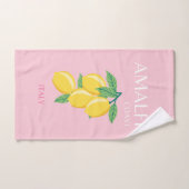 Amalfi Coast, Preppy Room, Roze Bad Handdoek (Handdoek)