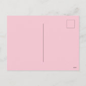 Amalfi Coast, Preppy Room, Roze Feestdagenkaart (Achterkant)