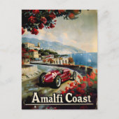 Amalfi Coast  raceauto Briefkaart (Voorkant)