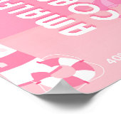 Amalfi Coast, Reiskunst, Roze Poster (Hoek)
