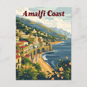 Amalfi Coast Reizen Briefkaart