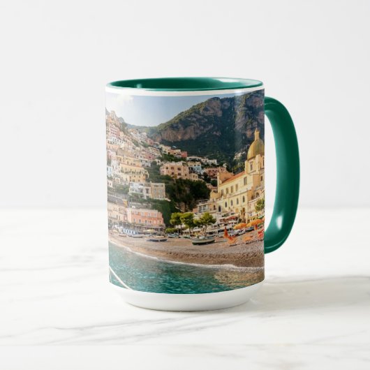 Amalfi Coast Sunset Personalized Mug Mok (Voorkant rechts)