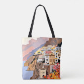 Amalfi Coast Tote Bag (Achterkant)