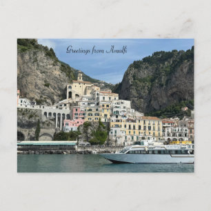 Amalfi Coast Town Italië Briefkaart