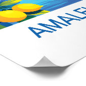 Amalfi Coast Travel Poster (Hoek)