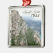 Amalfi Coast-versiering Metalen Ornament (Links)