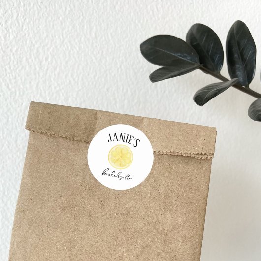 Amalfi Coast vrijgezellenfeest | Citroen Ronde Sticker