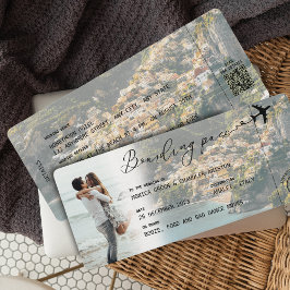 AMALFI-code voor instapkaarten bestemming huwelijk Kaart