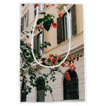 Amalfi Crème Bougainvillea Watercolor Cadeautas
