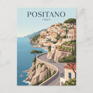 Amalfi Drive Italië Briefkaart