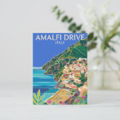 Amalfi Drive Italië Briefkaart (Staand voorkant)