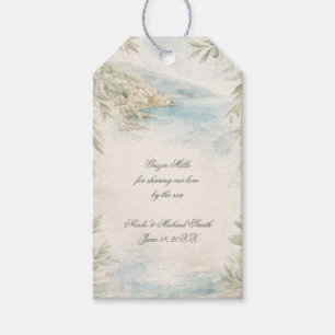 Amalfi Droom — Mediterrane Kusttrouw Cadeaulabel
