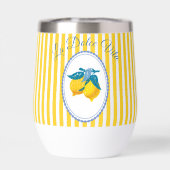 Amalfi Gele Citroenen Mediterrane Stijl (Achterkant)