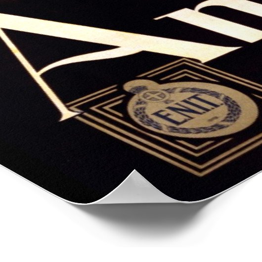 Amalfi, Italia travel poster (Hoek)