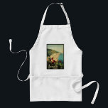 Amalfi, Italiaans jaartal Standaard Schort<br><div class="desc">Amalfi,  Italië,  oud-affiche.  Artiest: Mario Borgoni,  1927</div>