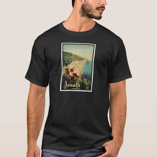 Amalfi, Italiaans jaartal T-shirt (Voorkant)