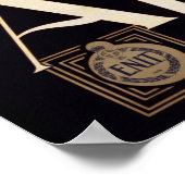 Amalfi Italiaanse reisposter Poster (Hoek)