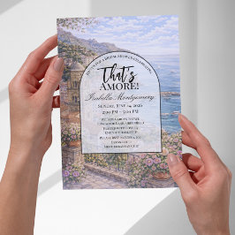 Amalfi Italian Themed Bridal Shower Kaart