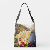 Amalfi Italië All-over-print crossbody tas (Achterkant)