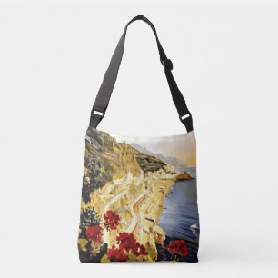 Amalfi Italië All-over-print crossbody tas